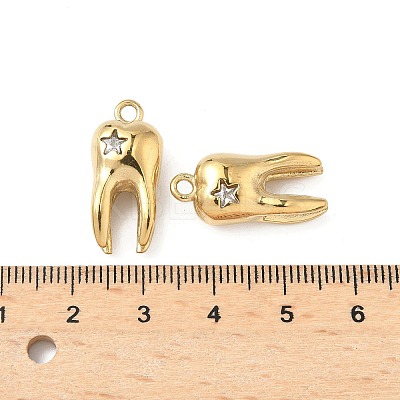 304 Stainless Steel Pendants STAS-C134-35G-1
