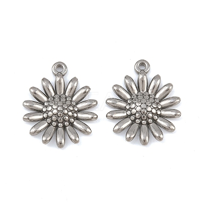 201 Stainless Steel Pendants STAS-D210-03E-P-1