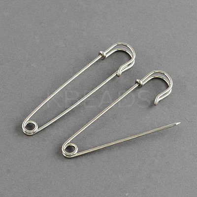 Iron Kilt Pins Brooch clasps jewelry findings X-IFIN-R191-80mm-1