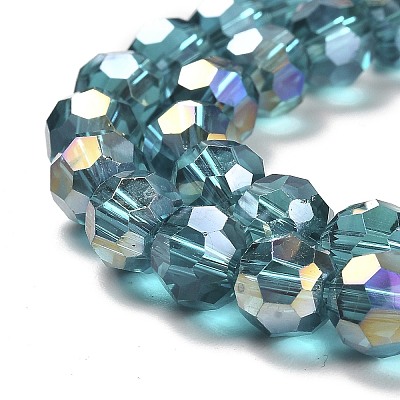 Transparent Glass Beads EGLA-A035-T8mm-B12-1