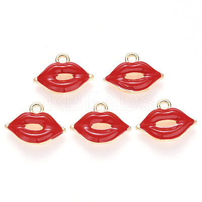 Alloy Enamel Pendants ENAM-S121-093-1