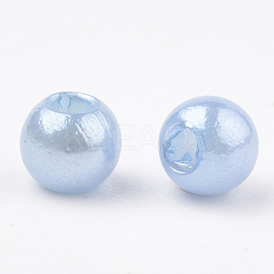 ABS Plastic Beads OACR-Q004-6mm-06-1