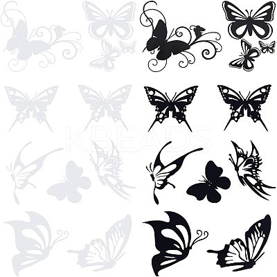 Waterproof Plastic Car Decals for Women DIY-FG0001-26-1