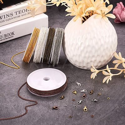 DIY Chain Necklace Making Kit DIY-BT0001-39-1