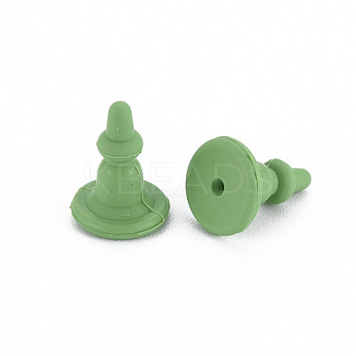 Silicone Ear Nuts LS-SIL-N004-09-B02-1
