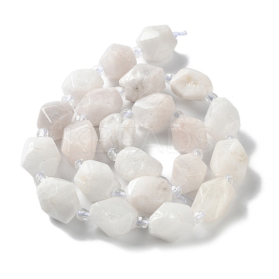 Natural Rainbow Moonstone Beads Strands G-C182-21-01-1