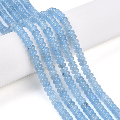 Dyed Natural White Jade Beads Strands G-T139-57A-05-1