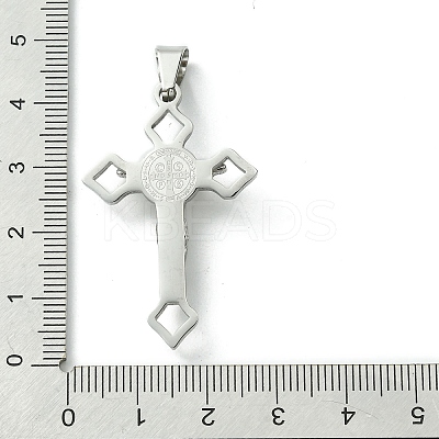 Non-Tarnish 304 Stainless Steel Pendants STAS-D087-02P-01-1