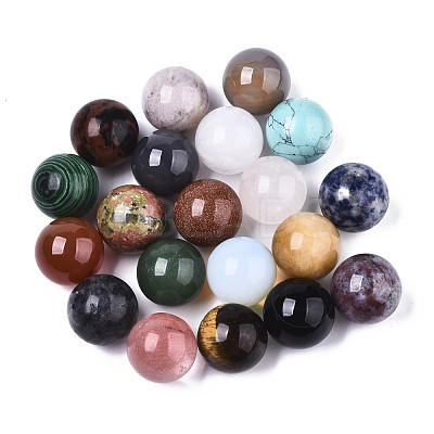 Natural & Synthetic Mixed Gemstone Beads G-N0327-008-1