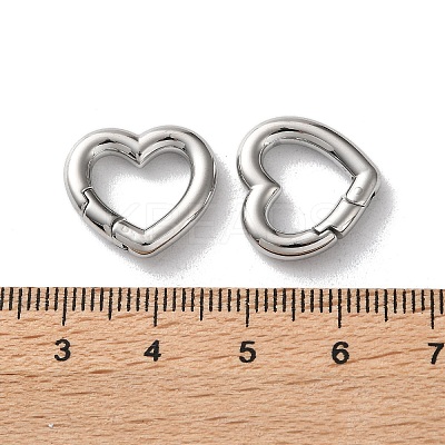 304 Stainless Steel Spring Gate Clasps STAS-A193-03P-1