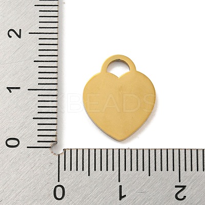 Ion Plating(IP) 304 Stainless Steel Pendants FIND-M017-01G-L-1