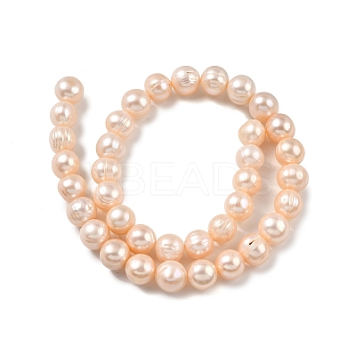 Natural Cultured Freshwater Pearl Beads Strands PEAR-I007-07T-03-1