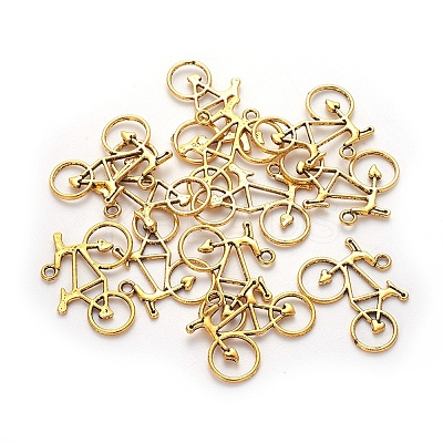 Tibetan Style Alloy Pendants LS-TIBEP-21224-AG-RS-1