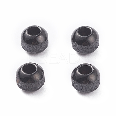 Textured 304 Stainless Steel Beads Ion Plating(IP) STAS-P306-01C-EB-1