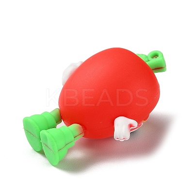 PVC Plastic Pendants KY-P017-D02-1