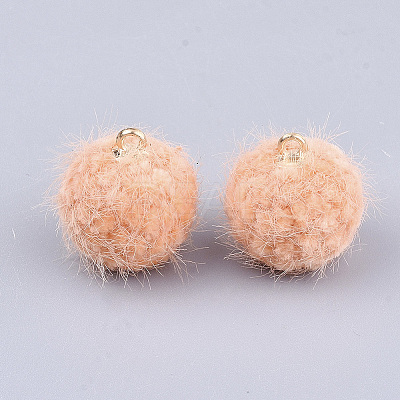 Polyester Covered Pendants X-WOVE-T011-01F-1