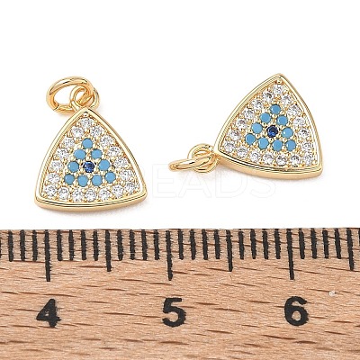 SHEGRACE Brass Colorful Cubic Zirconia Pendants XGRQ3K279-520G-1