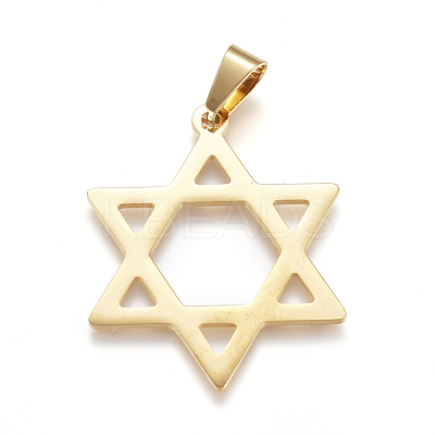 Religion Theme 304 Stainless Steel Pendants STAS-F239-04G-1
