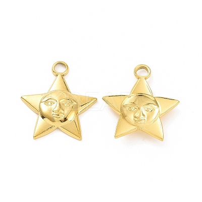 Ion Plating(IP) 304 Stainless Steel Pendants LS-STAS-C003-14G-1