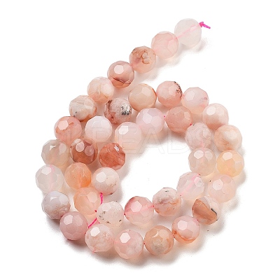 Natural Cherry Blossom Agate Beads Strands G-C150-B04-02-1