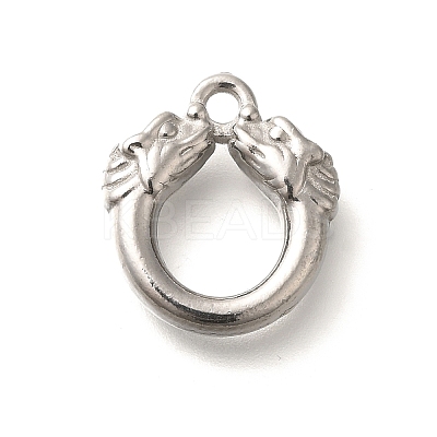 Anti-Tarnish 304 Stainless Steel Pendants STAS-I321-02P-1