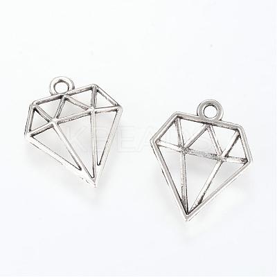 Tibetan Style Alloy Pendants TIBE-S302-08AS-LF-1