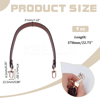 Leather Bag Strap Bag Handles FIND-WH0433-87B-03-1