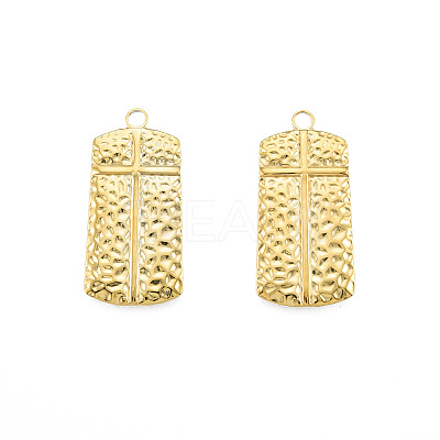 Ion Plating(IP) 201 Stainless Steel Pendants STAS-N098-235LG-1