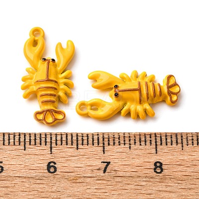 Baking Paint Alloy Pendants FIND-G097-01B-1