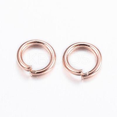 304 Stainless Steel Open Jump Rings STAS-H380-09RG-1