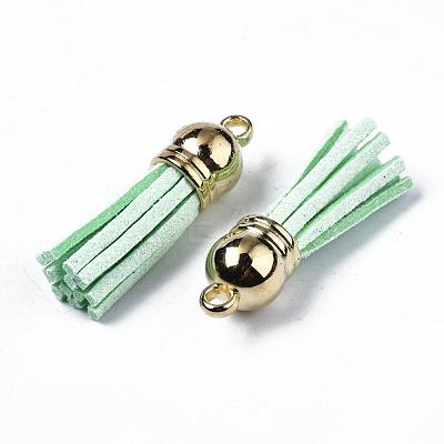 Faux Suede Tassel Pendant Decorations FIND-T002-B21-1