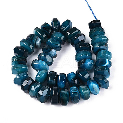Natural Agate Beads Strands G-N356-01A-14-1