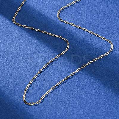 1.5MM 304 Stainless Steel Cable Chain Necklaces NJEW-T016-22G-1