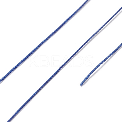Round Waxed Polyester Thread String YC-D004-02A-137-1