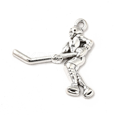 Tibetan Style Alloy Pendants PALLOY-M198-09AS-1