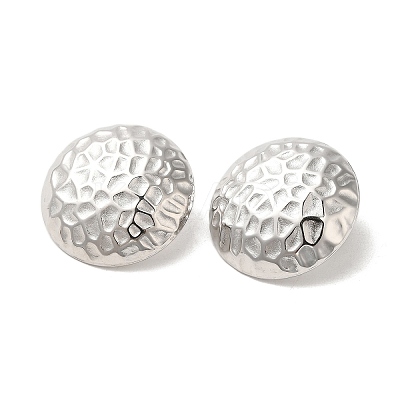 Non-Tarnish 304 Stainless Steel Stud Earrings EJEW-D100-01P-1