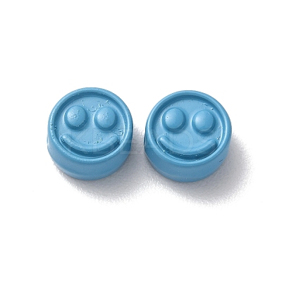 Spray Painted Alloy Beads PALLOY-M215-16F-1