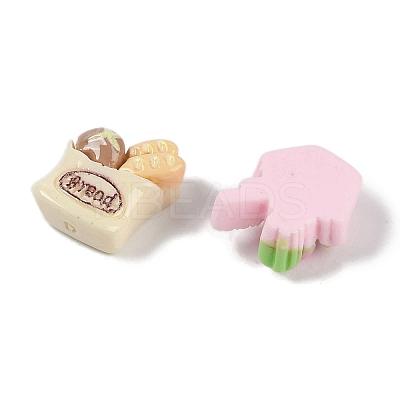Opaque Resin Imitation Food Decoden Cabochons CRES-M036-01-1