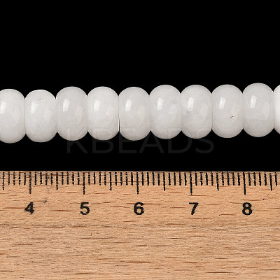 Natural White Jade Beads Strands G-B078-H01-01-1