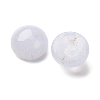 Natural Blue Lace Agate Cabochons G-O185-01G-02-1