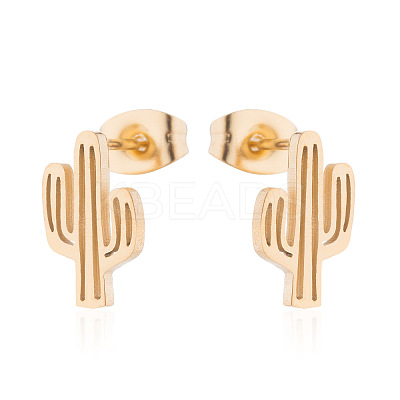Sweet Cactus Earrings for Girls - Boho Chic Forest Style Fashion Jewelry ST7251382-1