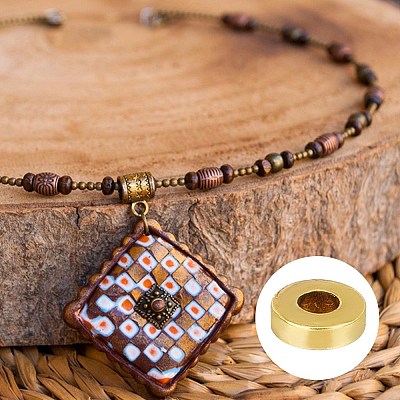 300Pcs 6 Colors Tibetan Style Alloy Spacer Beads TIBEB-GO0001-02-1