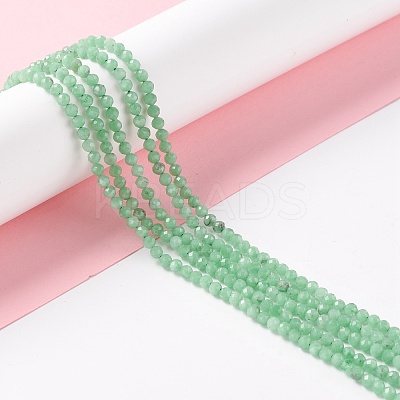 Natural Glass Beads Strands G-M390-04B-1
