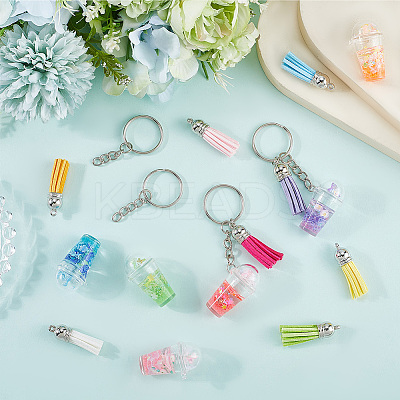 DIY Jewerly Keychain Kits DIY-SC0030-05-1