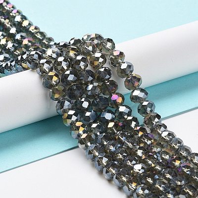Electroplate Glass Beads Strands LS-EGLA-A034-T3mm-B19-1
