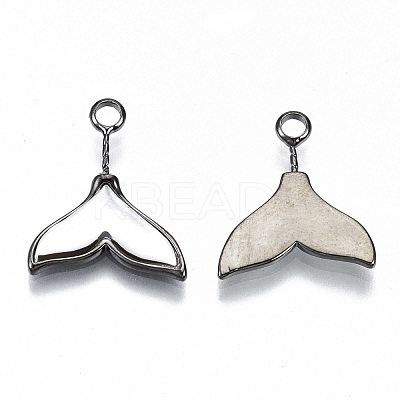 Natural Freshwater Shell Pendants KK-T062-25B-NF-1
