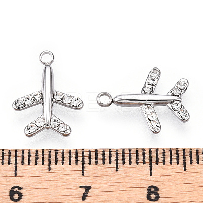 304 Stainless Steel Charms STAS-T064-27P-1