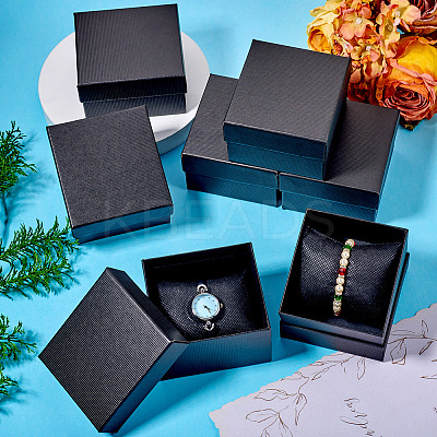 Rectangle Paper Jewelry Gift Boxes CON-TAC0010-91H-1