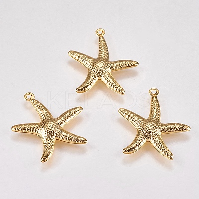 304 Stainless Steel Pendants X-STAS-G173-08G-1