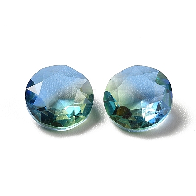 Faceted K9 Glass Rhinestone Cabochons GGLA-B002-01A-1